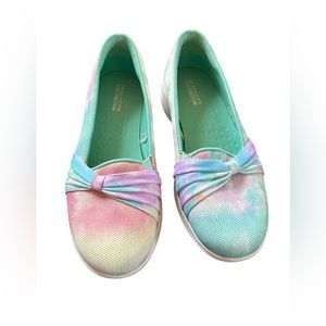 Skechers Go Walk 4 Goga Mat Tie Dye Sneakers Size 8